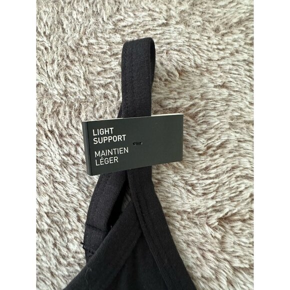 Adidas Purebare Light-Support Bra HA0067 - Black XL New - Picture 5 of 14